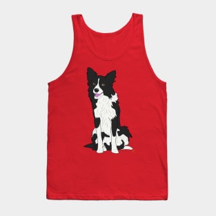 Border Collie Tank Top